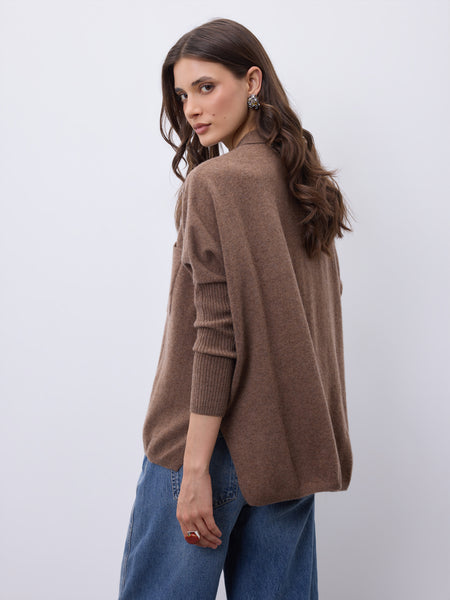 Andrea Cashmere Button Up - 4 Colours