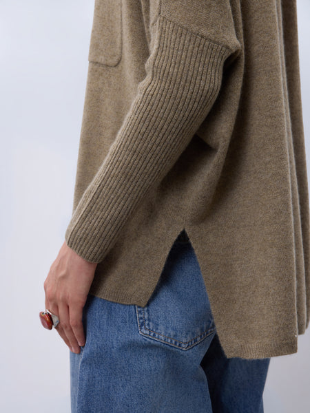 Andrea Cashmere Button Up - 4 Colours