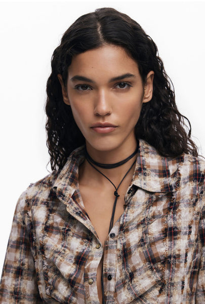Check Texture Shirt