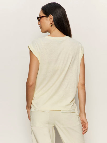 Knotted Muscle Tee - Lemon Drop