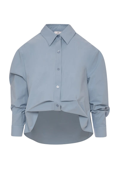 Layered Tucked Effect Shirt