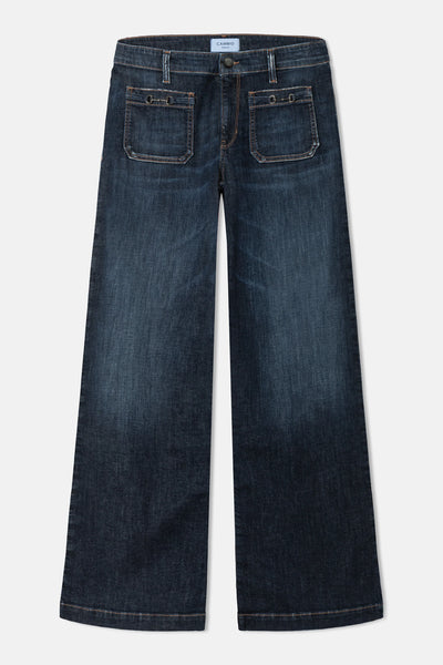 Ada Parch Pocket Denim Trousers