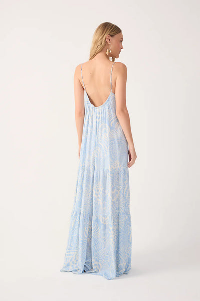 Cristalina Tiered Maxi Dress