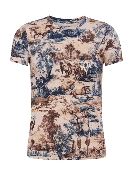 Ressi Fitted Tee - Western Toil