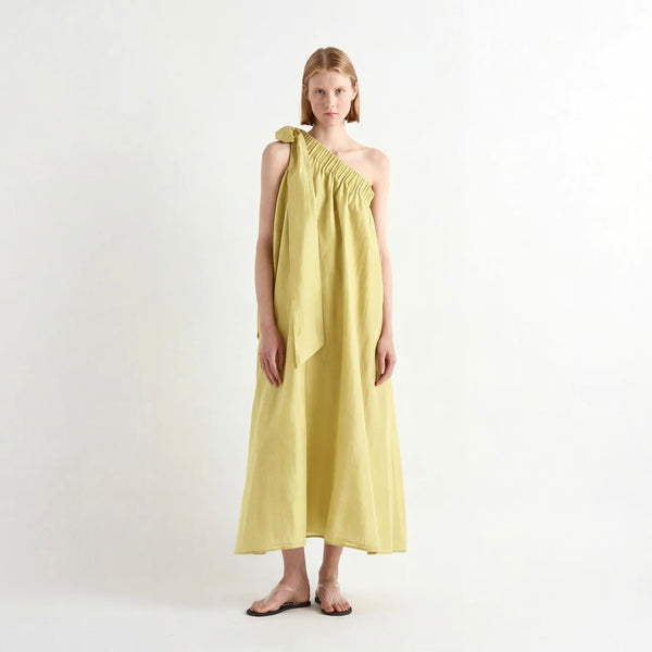 Drapey One Shoulder Maxi