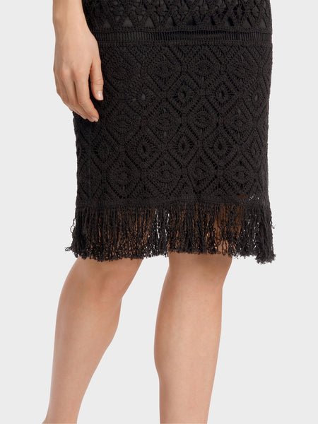 Marc Cain Crochet Skirt