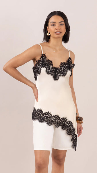 Blake Top With Lace - 2 Colours