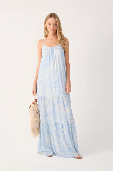 Cristalina Tiered Maxi Dress