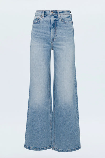 Lana High Waist Ultra Wide Leg Jeans - Break