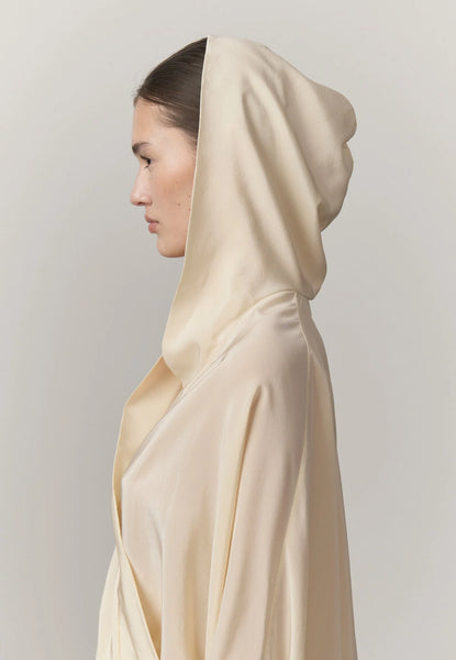Sisi Silk Hooded Blouse