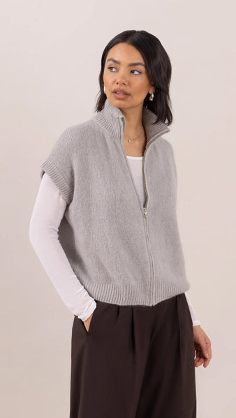 Leigh Zip Up Vest