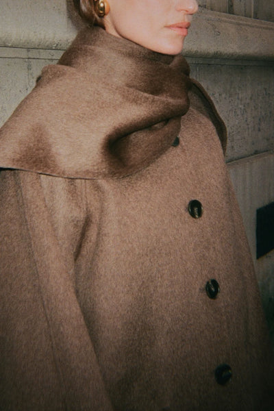 ANCA Wool Scarf Jacket