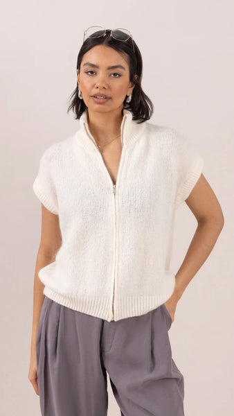 Leigh Zip Up Vest