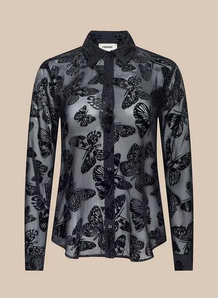 Laurent Velvet Blouse