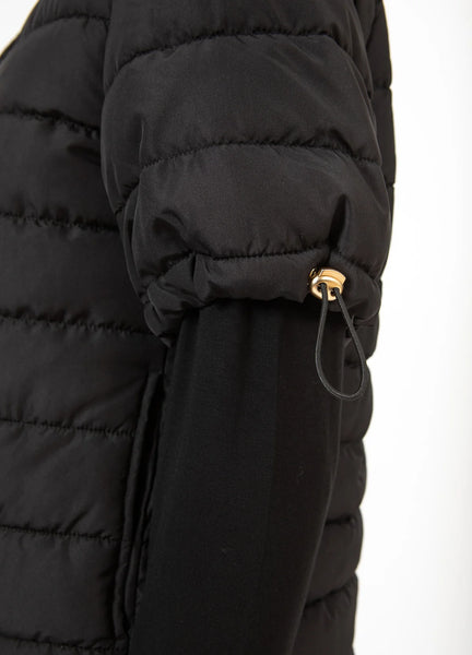 Quilted Short Sleeve Jacket
