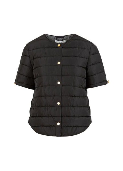 Quilted Short Sleeve Jacket