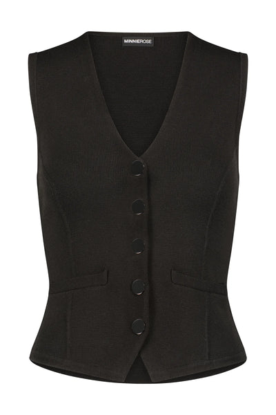 Cotton Blend Vest