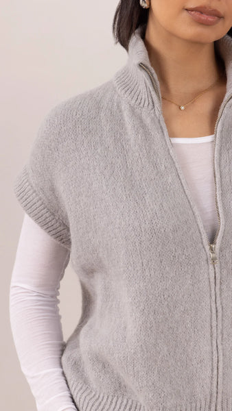 Leigh Zip Up Vest