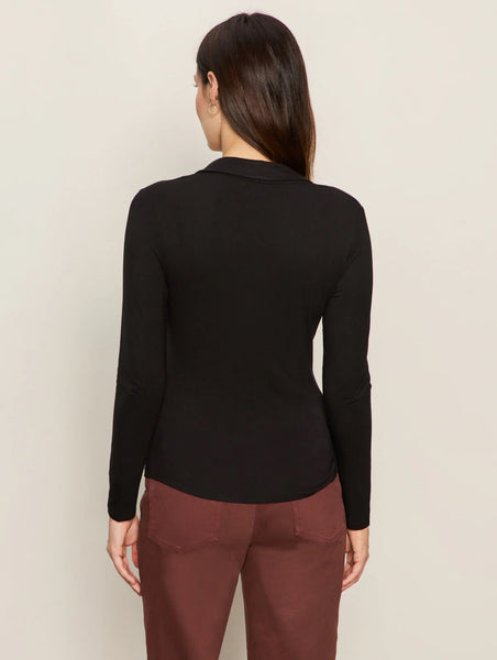 Dreamgirl Ruched Button Up Top