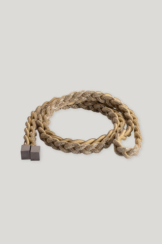 Belt in Braided Look - Biscuit
