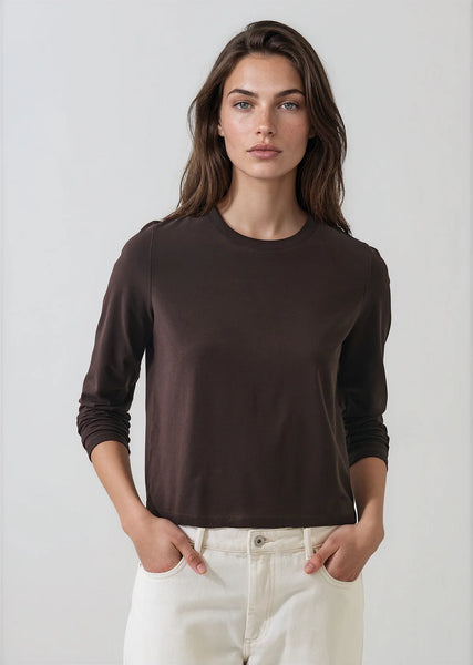 Cotton Stretch Iconic Sublime Long Sleeve Baby Tee - 2 Colours