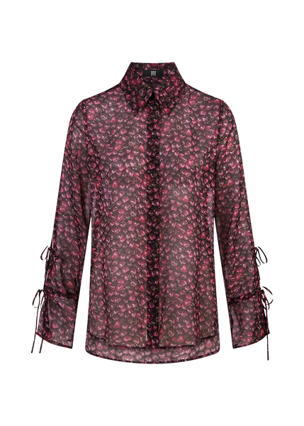 Cherry Print Blouse