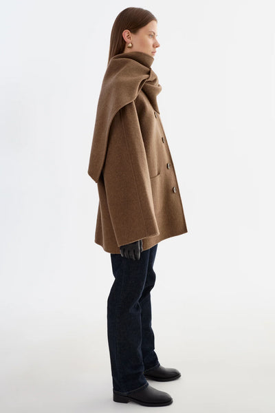 ANCA Wool Scarf Jacket