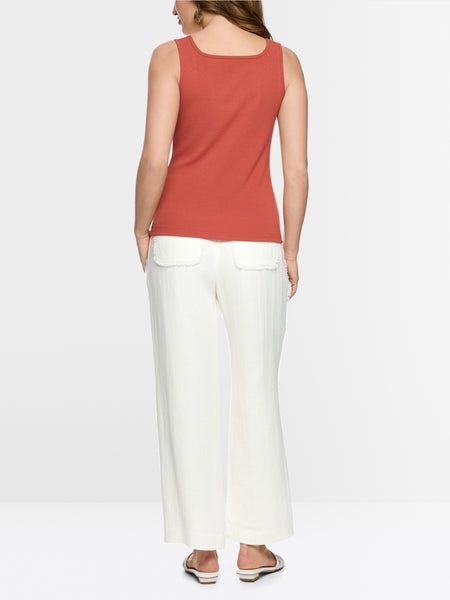 Modal Stretch Ribbed Top