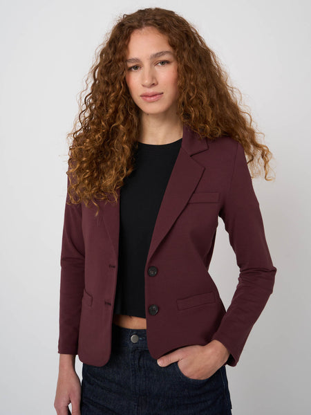 Jersey blazer