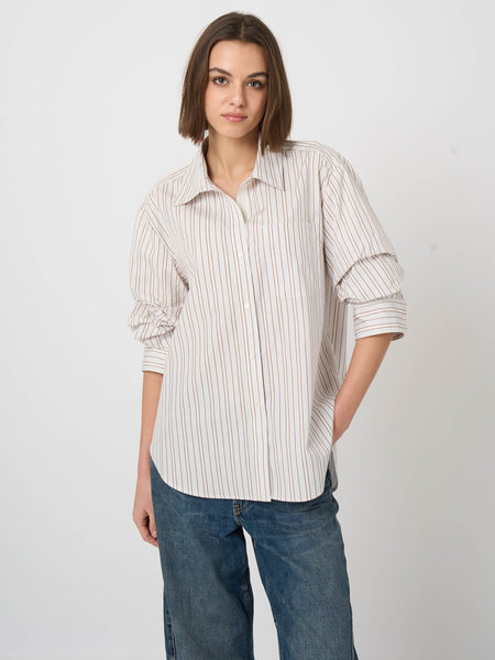 Shirt with Scrunch Sleeve Detail
