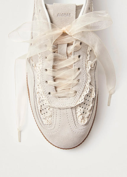 Tb. 490 Mule Sneaker in Crochet Cream