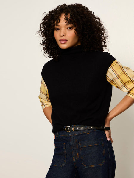 Mock Neck Sweater Shell