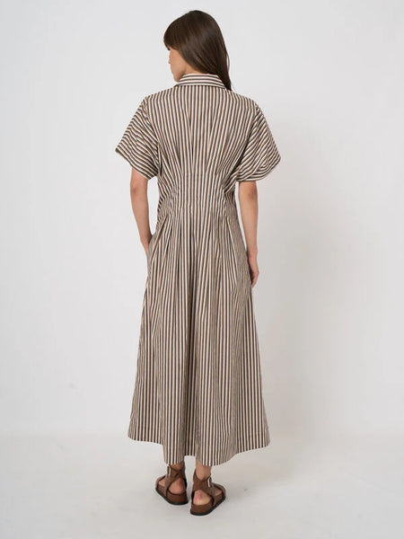 A-Line Stretch Cotton Dress