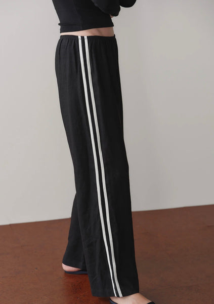 Striped Linen Pants
