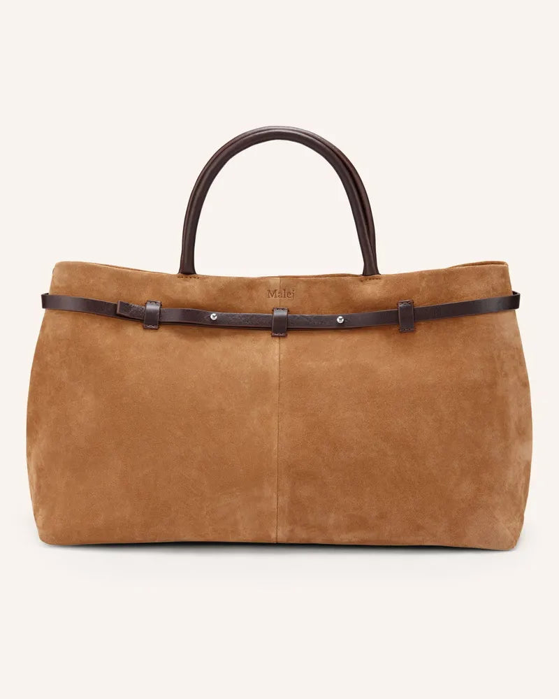 Suade Top Handle Bag