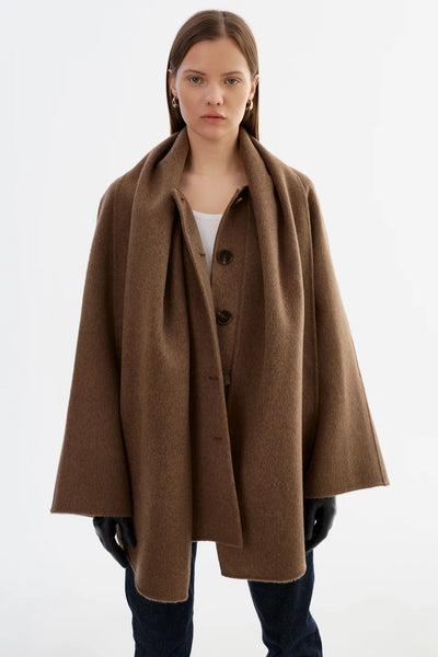 ANCA Wool Scarf Jacket