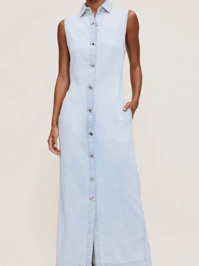 Ilana Light Denim Dress