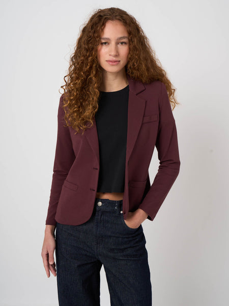 Jersey blazer