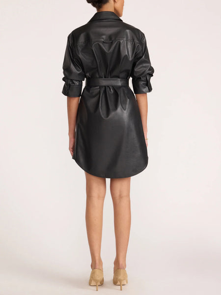 Pia Vegan Leather Dress