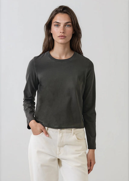 Cotton Stretch Iconic Sublime Long Sleeve Baby Tee - 2 Colours