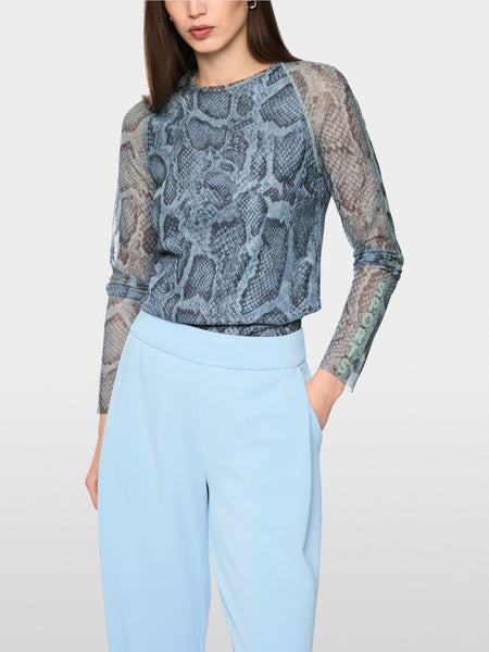 Mesh Printed Longsleeve