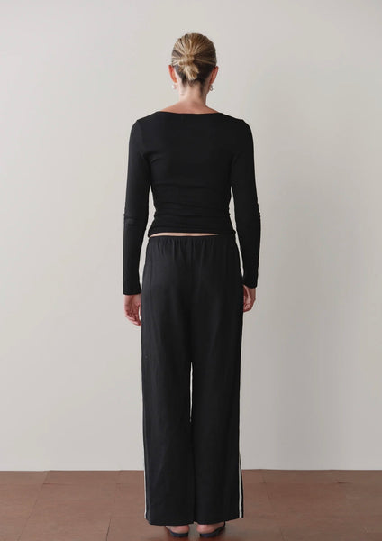 Striped Linen Pants