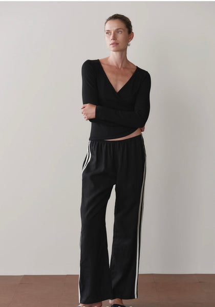 Striped Linen Pants