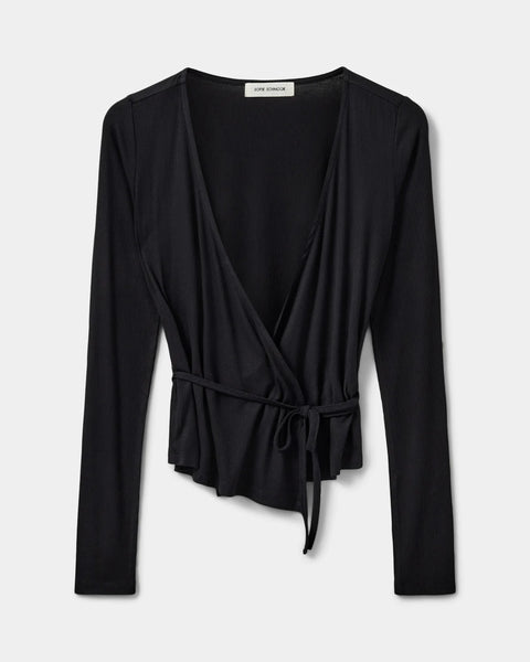 Joody Wrap Blouse