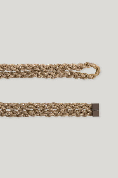 Belt in Braided Look - Biscuit