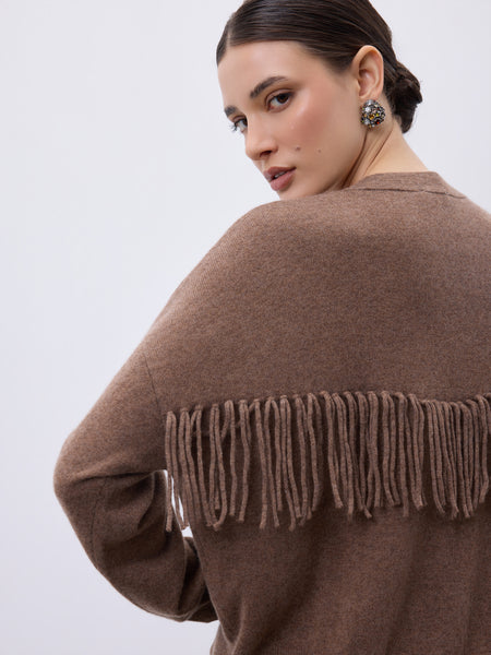 Fiorella Fringe Cardigan
