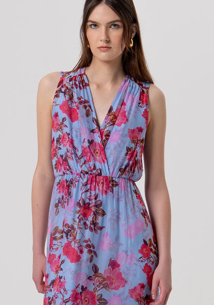 Romantic Dress With Flower Pattern