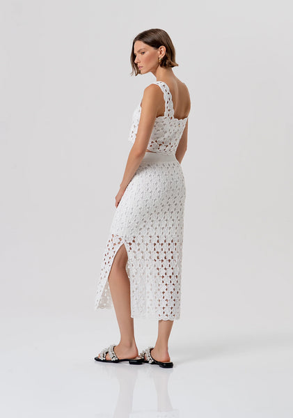 Knitted Lace Skirt