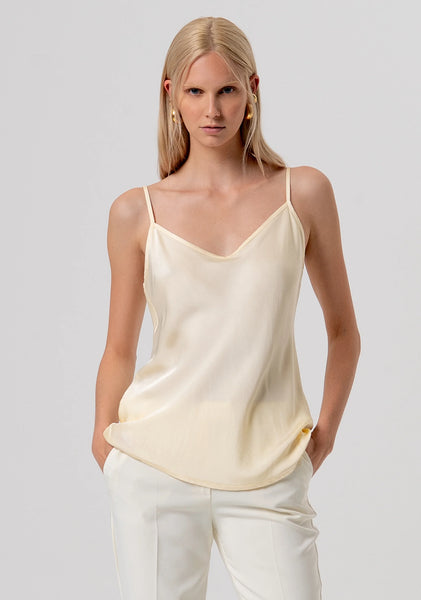 Tank In Viscose Satin - 3 Colours