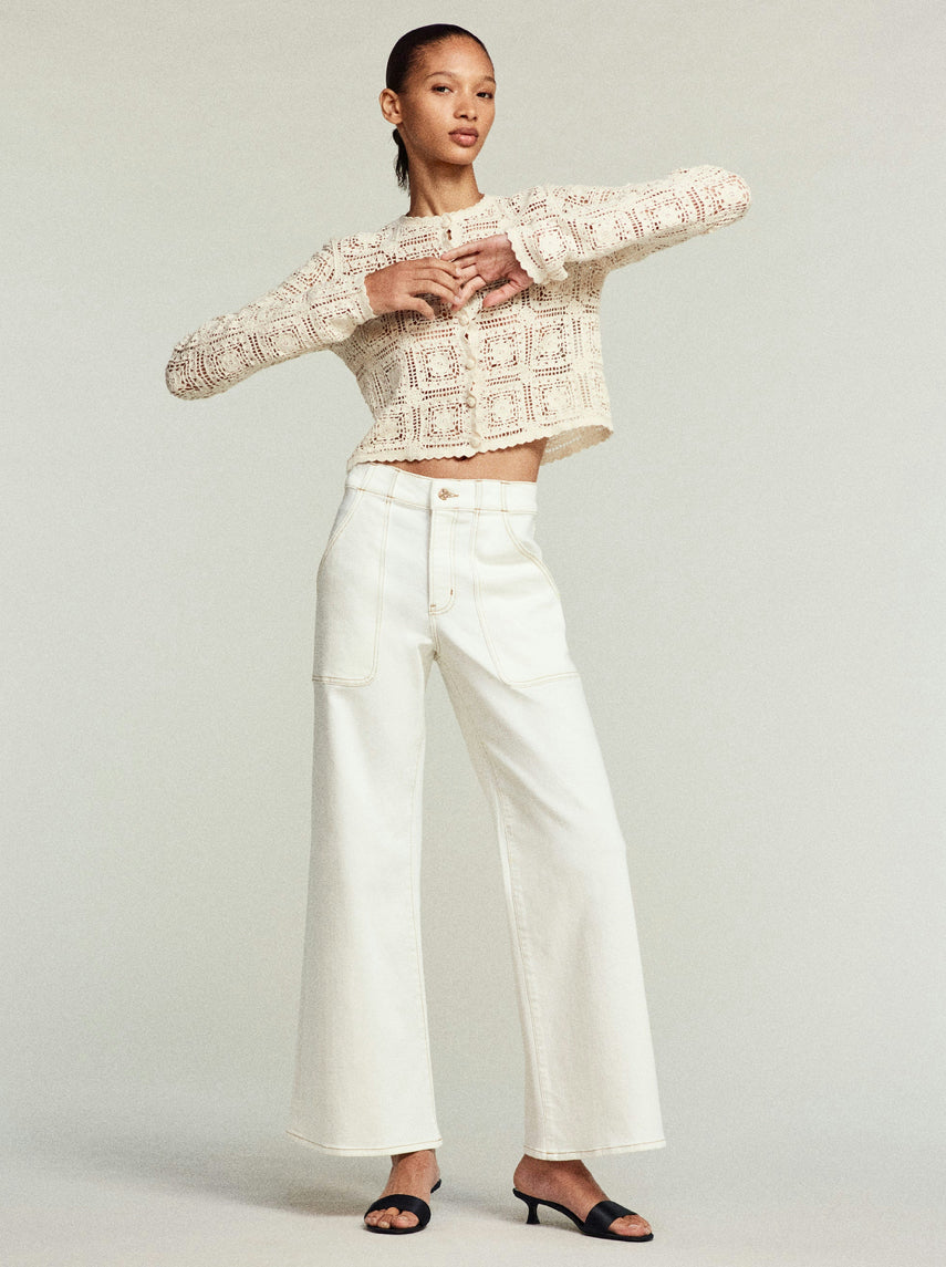 Modern Pocket Jean in Au Natural Clean